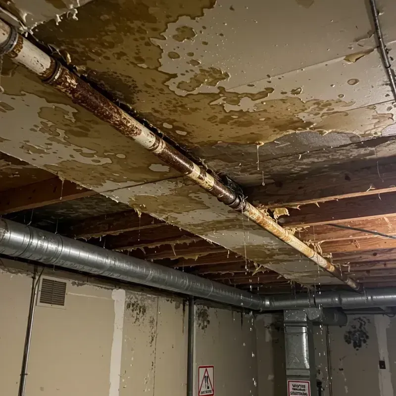 Ceiling Water Damage Repair in Rogers City, MI