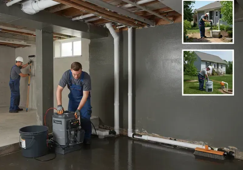 Basement Waterproofing and Flood Prevention process in Rogers City, MI